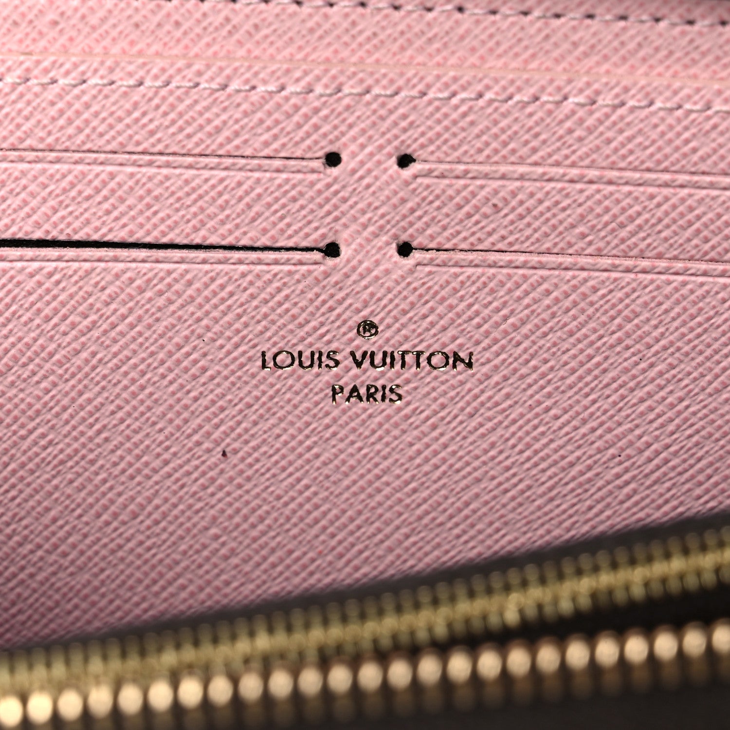 Louis Vuitton Monogram Clemence Wallet Rose Ballerine 6 of 9
