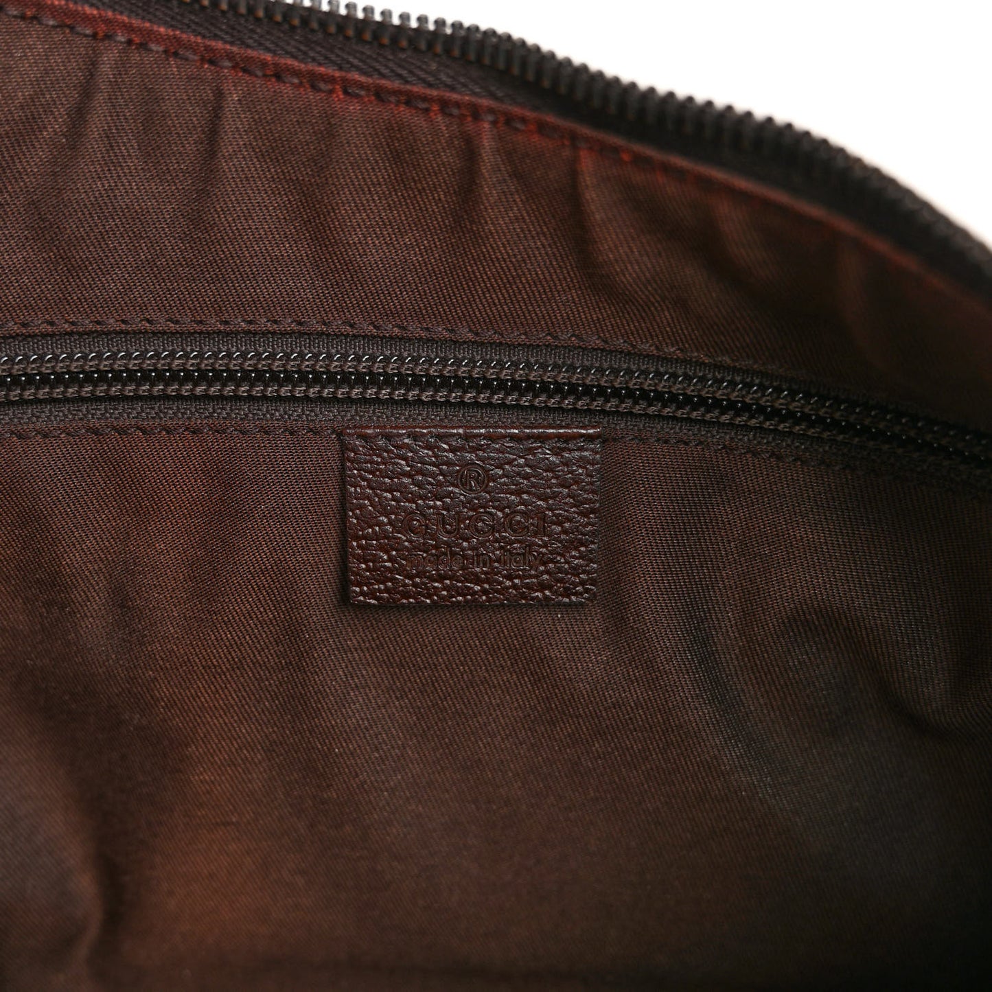 Monogram Medium Half Moon Hobo Dark Brown