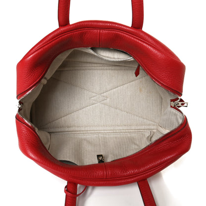 Hermes Taurillon Clemence Victoria II 35 Rouge Garance 5 of 13