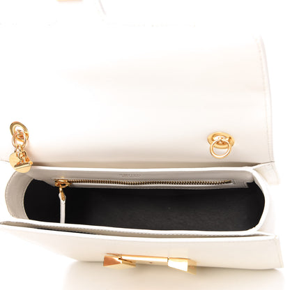 Tom Ford Grained Calfskin Medium Sienna Shoulder Bag Chalk 5 of 9
