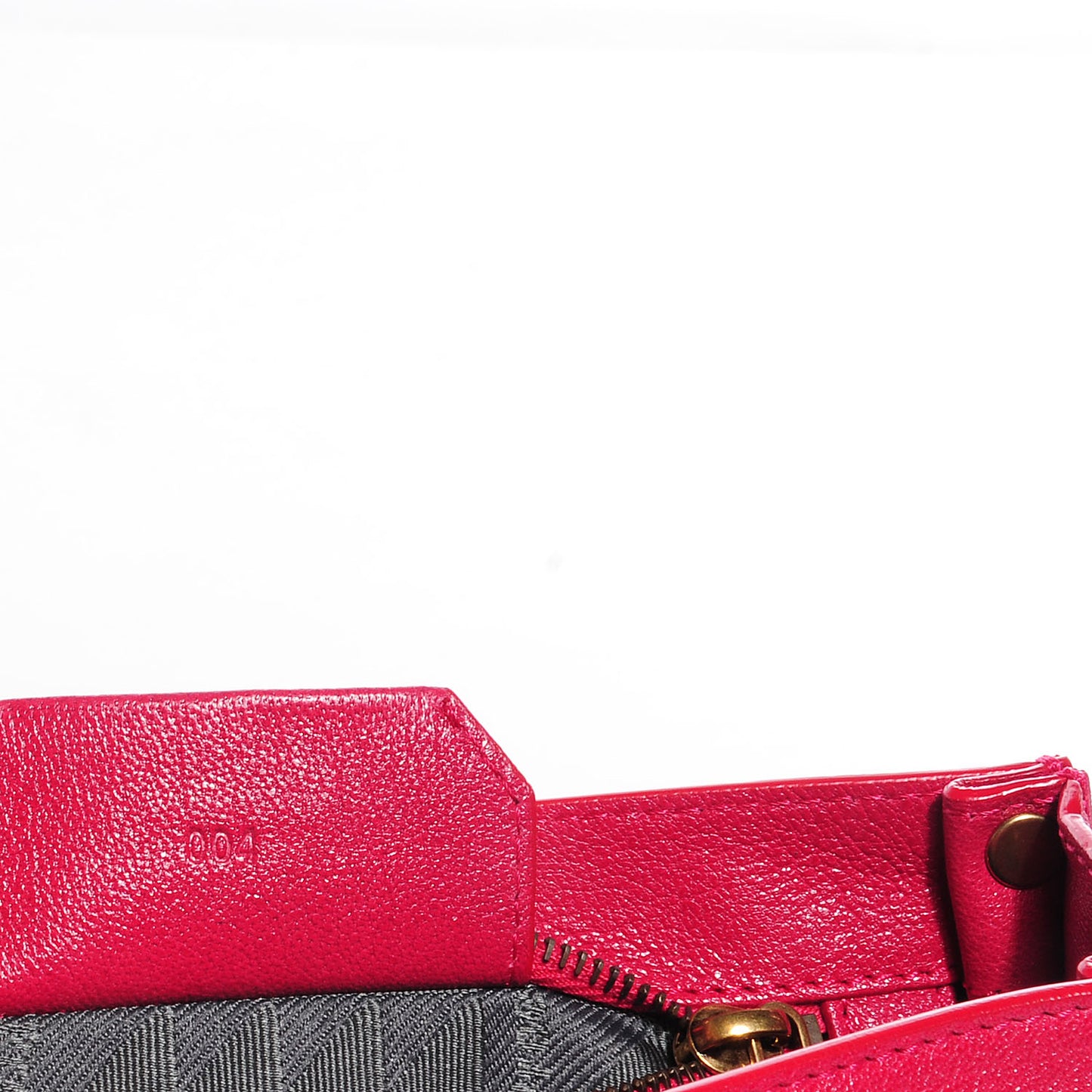 Lambskin PS1 Mini Pouch Messenger Bag Raspberry