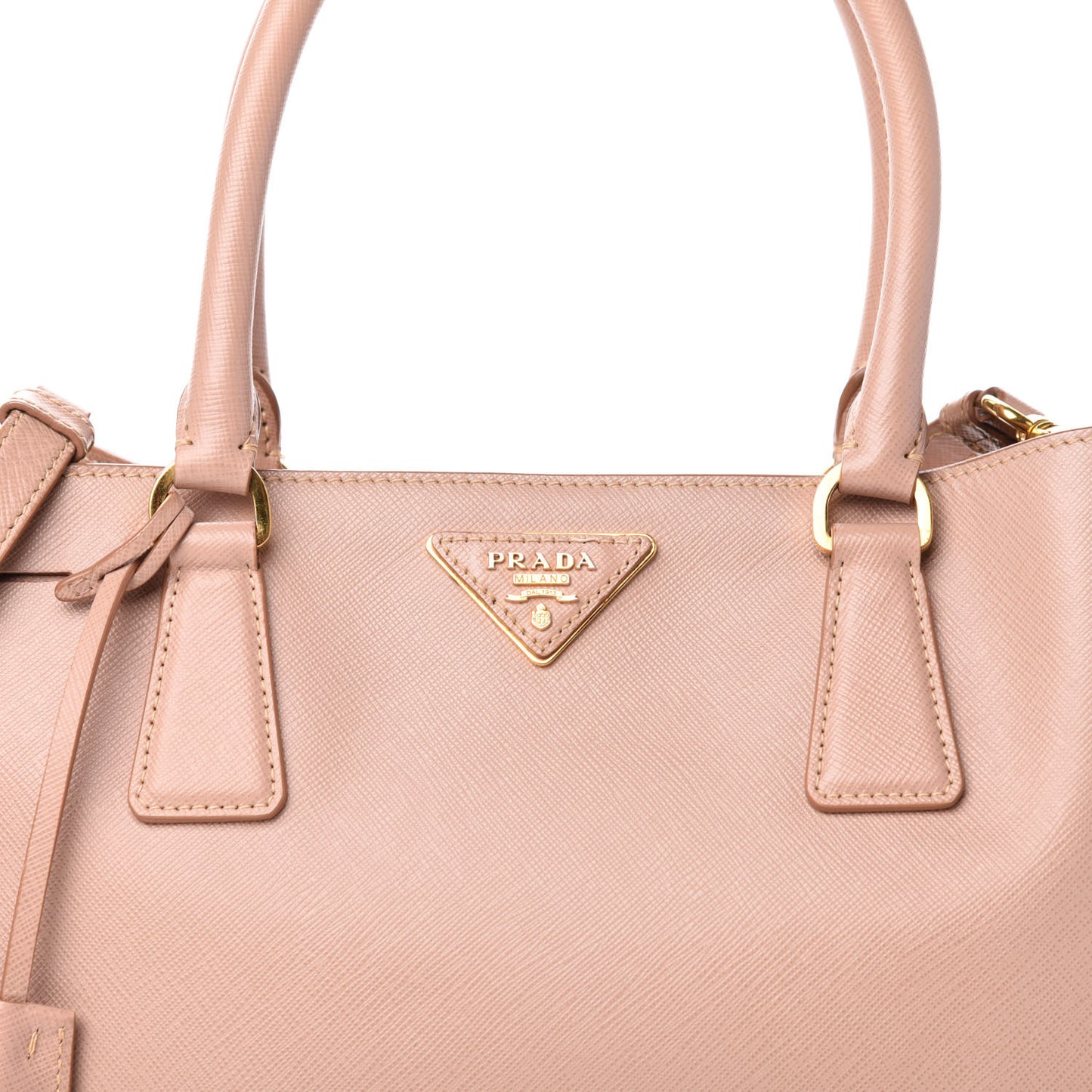Saffiano Lux Medium Tote Orchidea