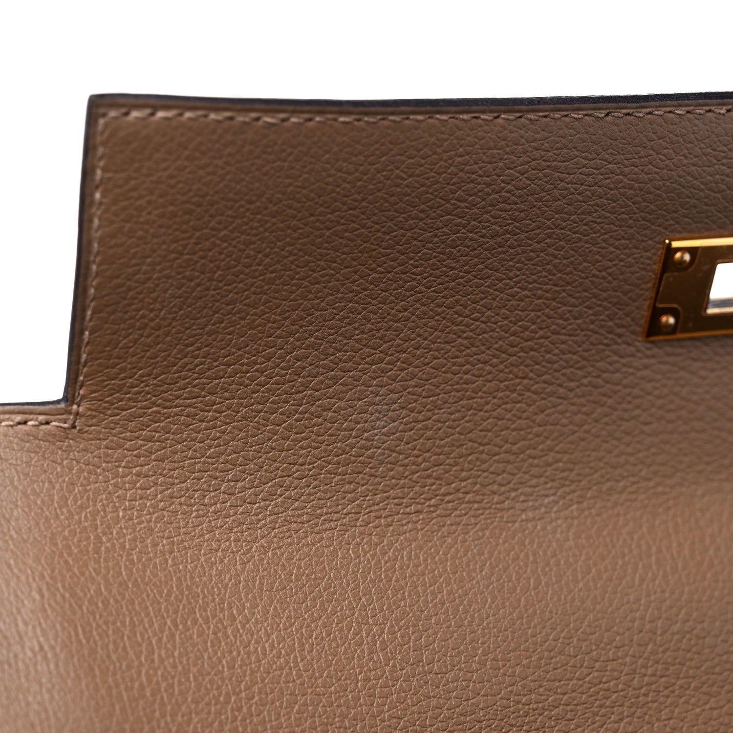 Hermes Evercolor Kelly Retourne 28 Beige De Weimar 12 of 13