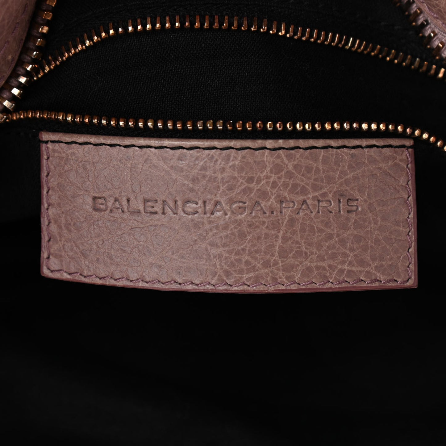 Agneau Giant 21 Rose Gold Hardware City Parme