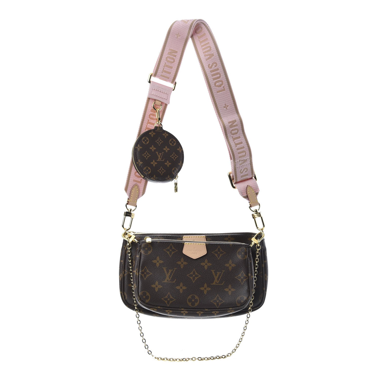Louis Vuitton Monogram Multi Pochette Accessories Rose Clair 1 of 13