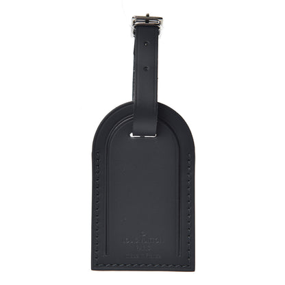 Louis Vuitton Calfskin Luggage Tag Black 1 of 3