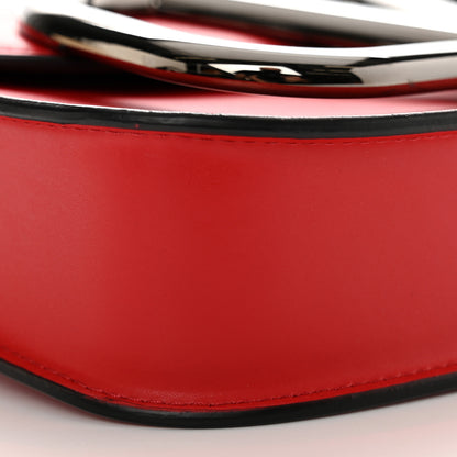 Valentino Garavani Smooth Calfskin Small Supervee Crossbody Bag Rouge Pur 8 of 10