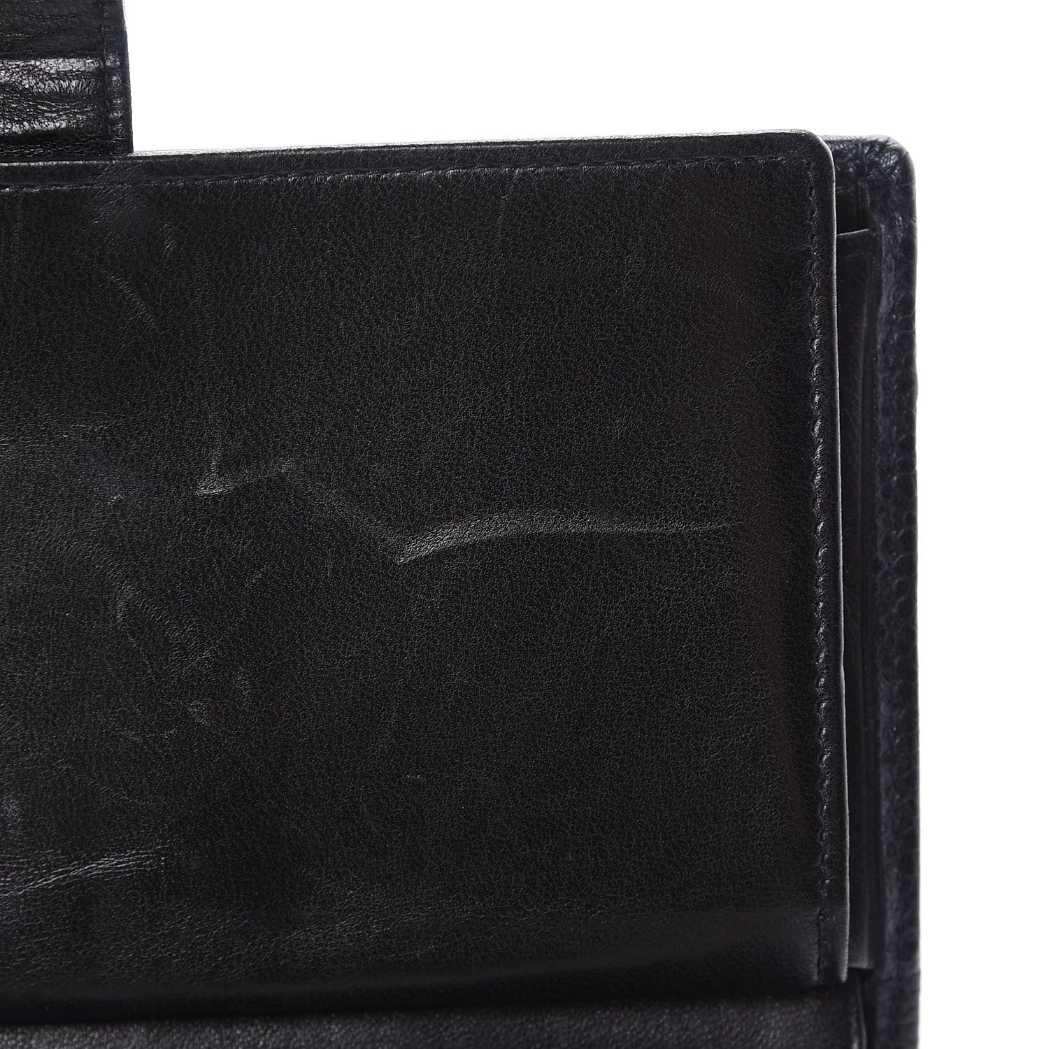 Chanel Caviar Stitched French Wallet Black 9 of 12