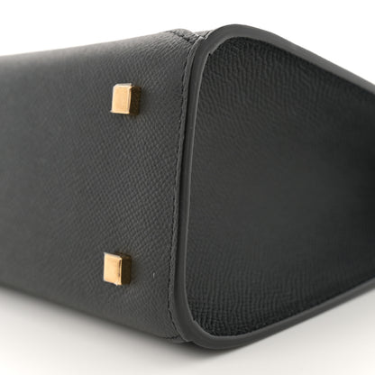 Moynat Carat Calfskin Gabrielle PM Black 9 of 10