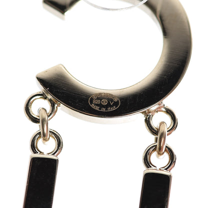Chanel Metal Cha-Nel Logo Drop Earrings Gold 3 of 5