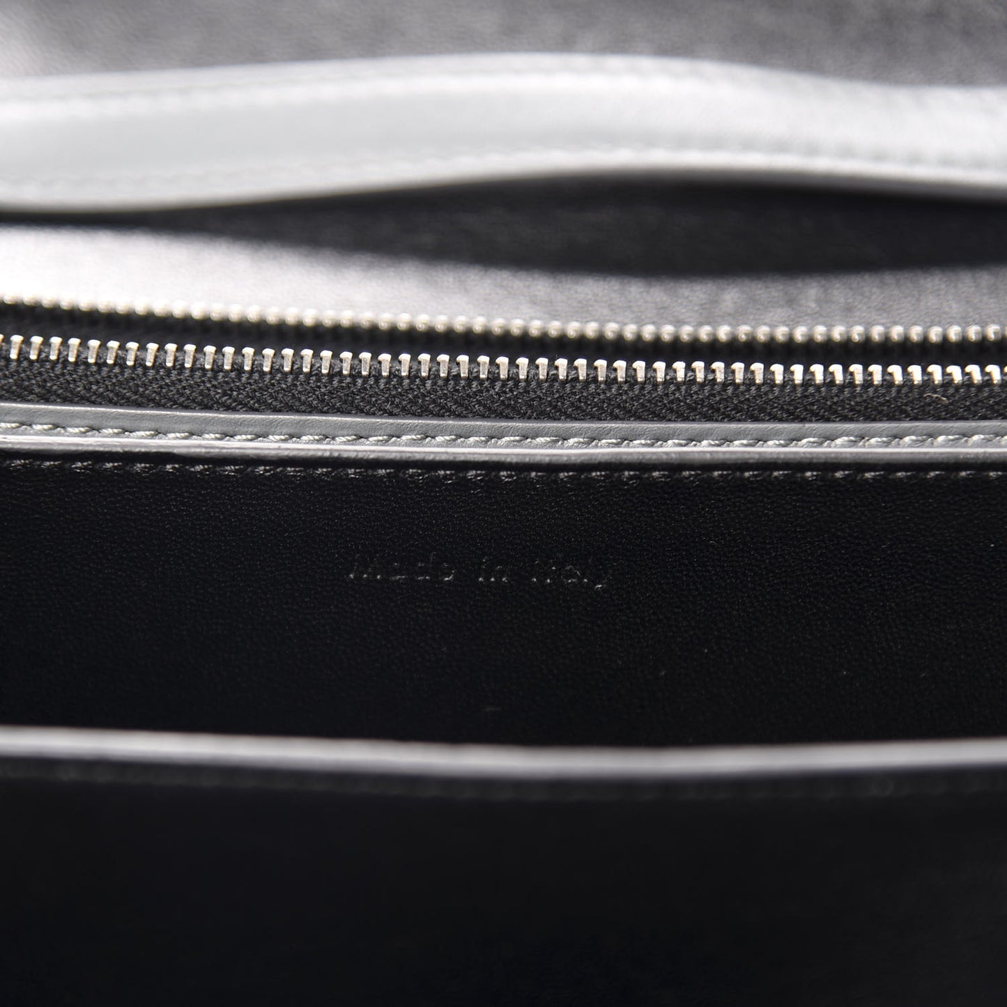 Box Calfskin Medium Classic Box Flap Bag Grey