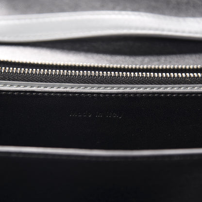 Celine Box Calfskin Medium Classic Box Flap Bag Grey 9 of 10