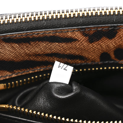 Prada Saffiano Printed Medium East West Galleria Double Zip Bag Miele 7 of 11