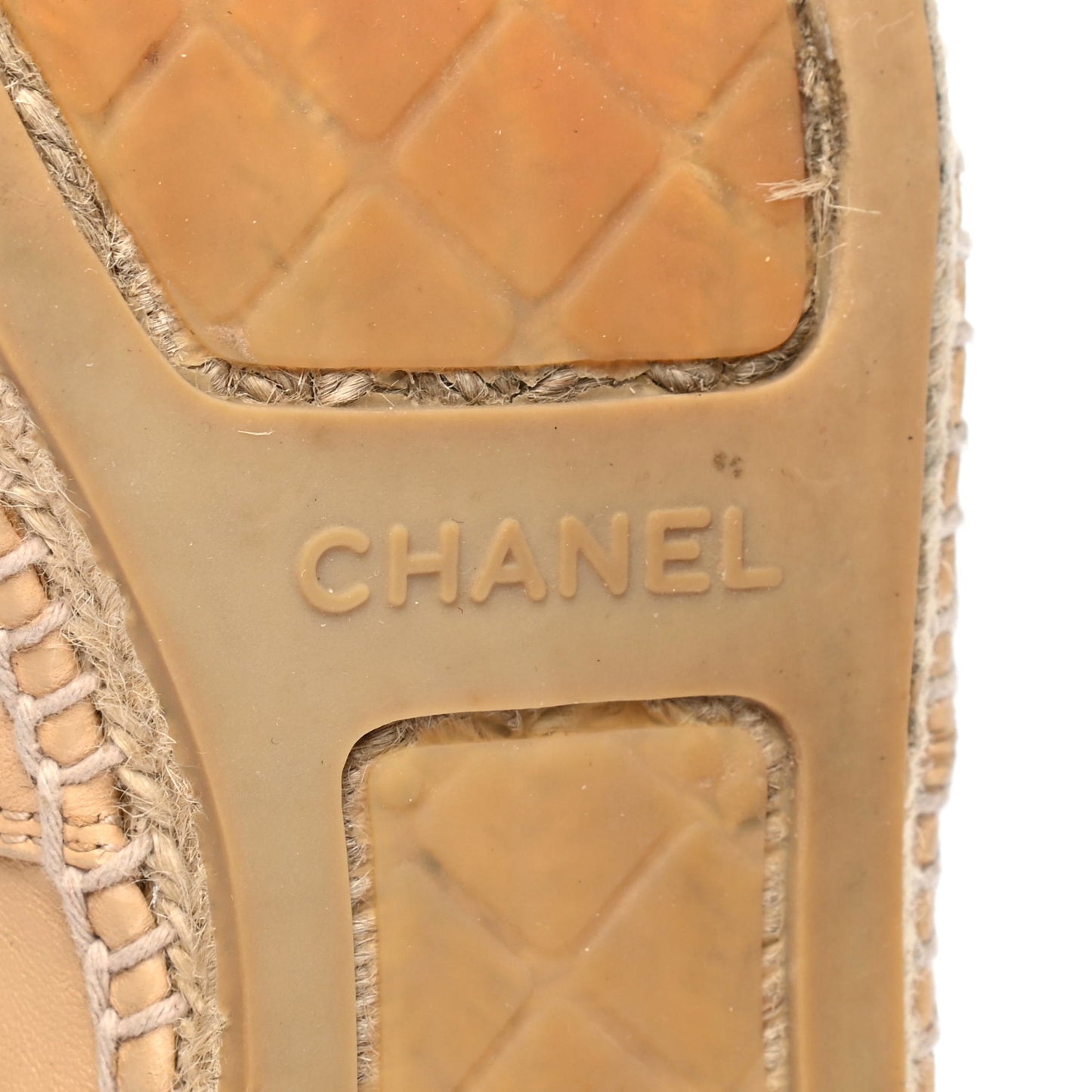 Lambskin Quilted CC Mules Sandals 39 Brown