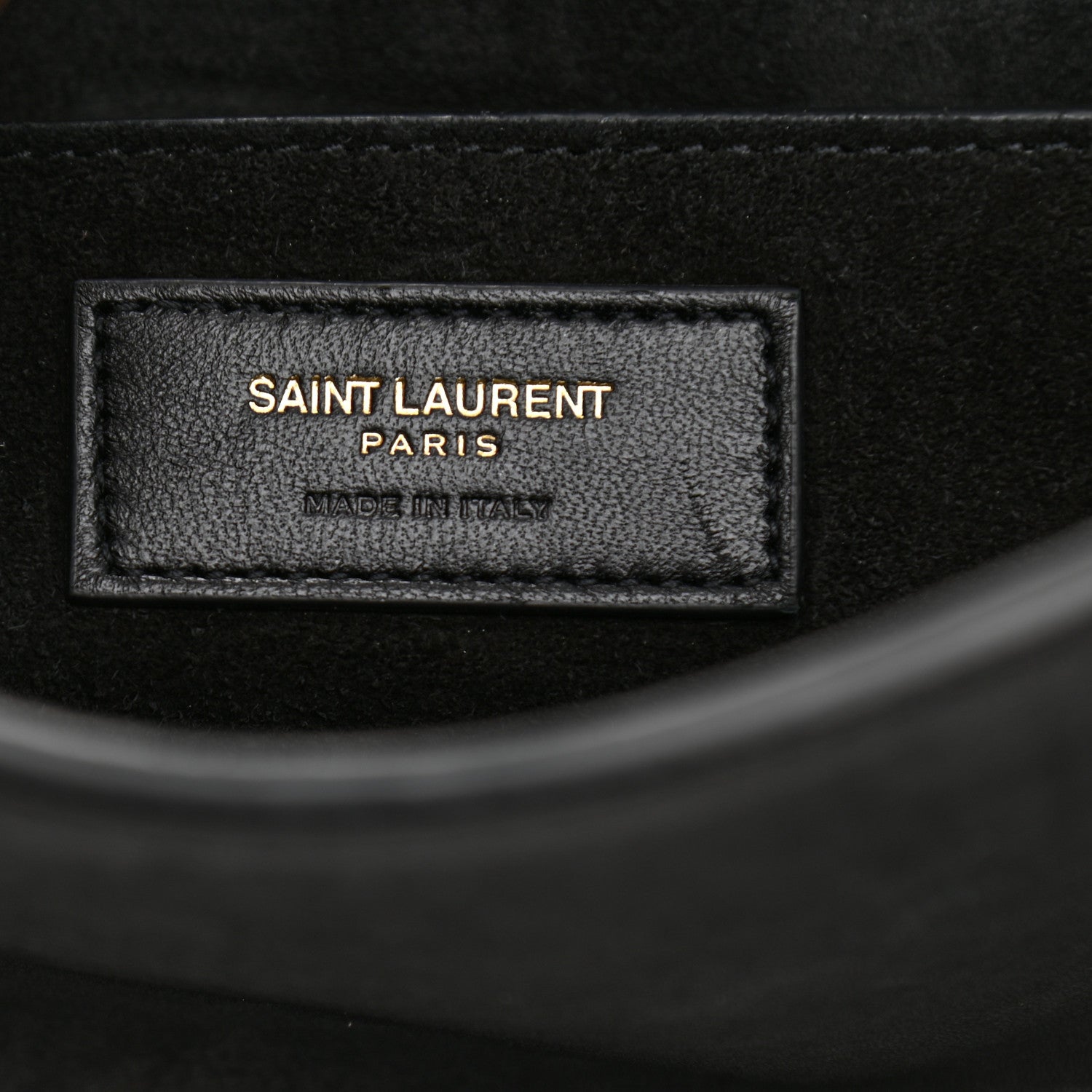 Saint Laurent Lambskin Amalia Flap Shoulder Bag Black 6 of 15
