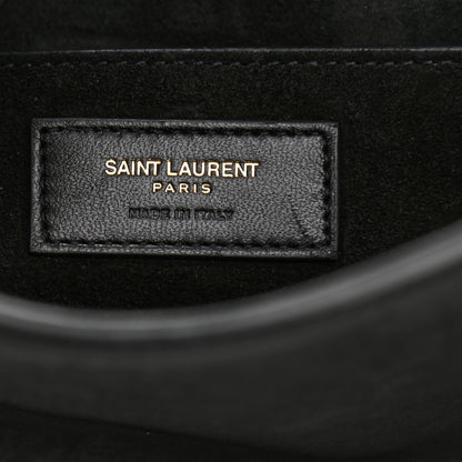 Saint Laurent Lambskin Amalia Flap Shoulder Bag Black 6 of 15