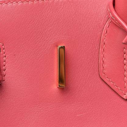 Hermes Tadelakt Birkin 30 Rose Lipstick 23 of 31