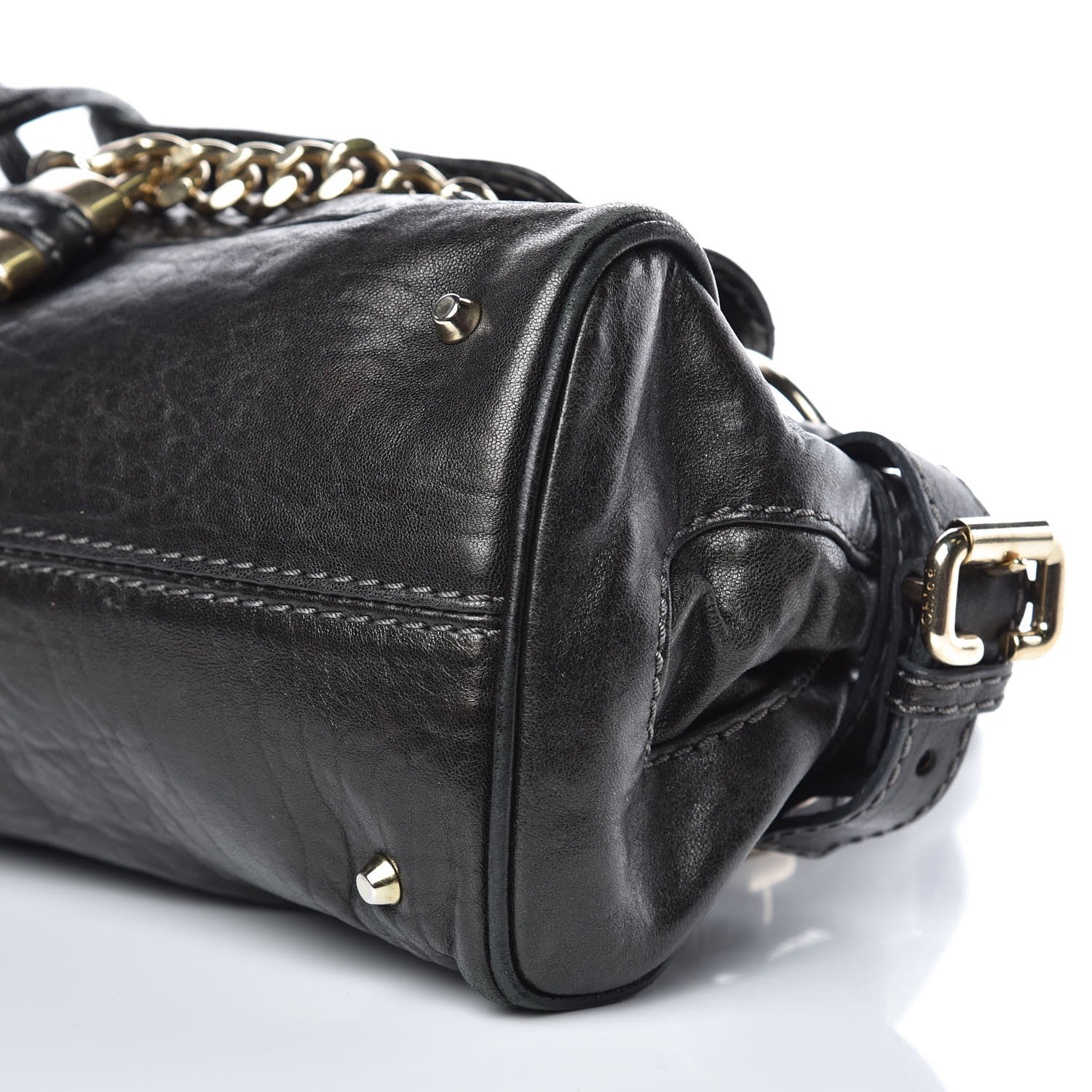 Chloe Calfskin Chain Paddington Black 8 of 13