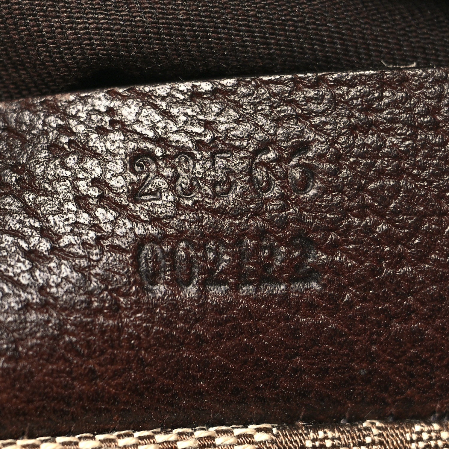 Gucci Monogram Web Belt Bag Dark Brown 7 of 11