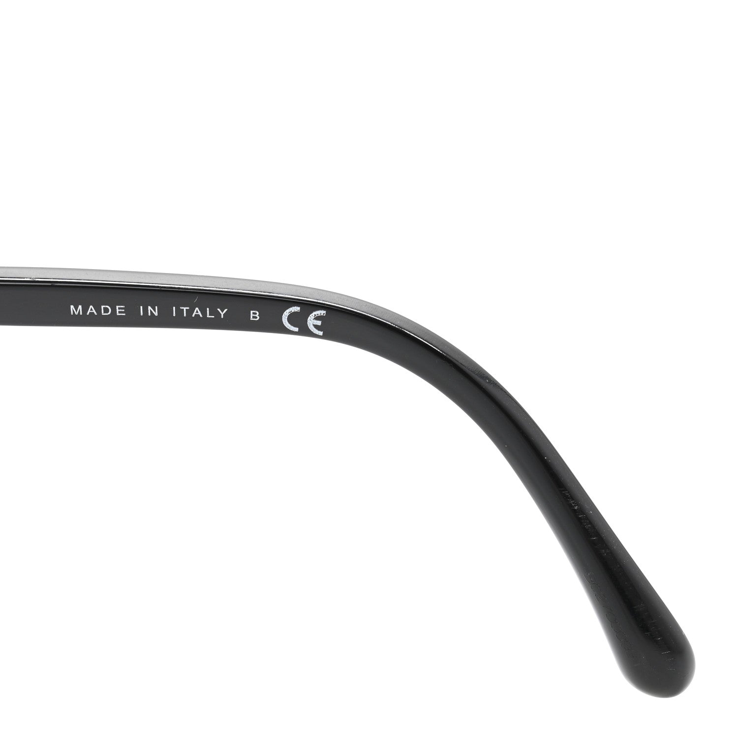 Chanel Acetate Metal Lambskin Square Chain Sunglasses 5210-Q-A Black 6 of 8