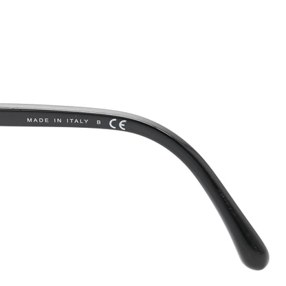 Chanel Acetate Metal Lambskin Square Chain Sunglasses 5210-Q-A Black 6 of 8