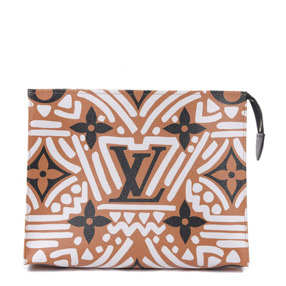 Louis Vuitton Monogram Giant Crafty Pochette Toiletry 26 Creme Caramel 1 of 8