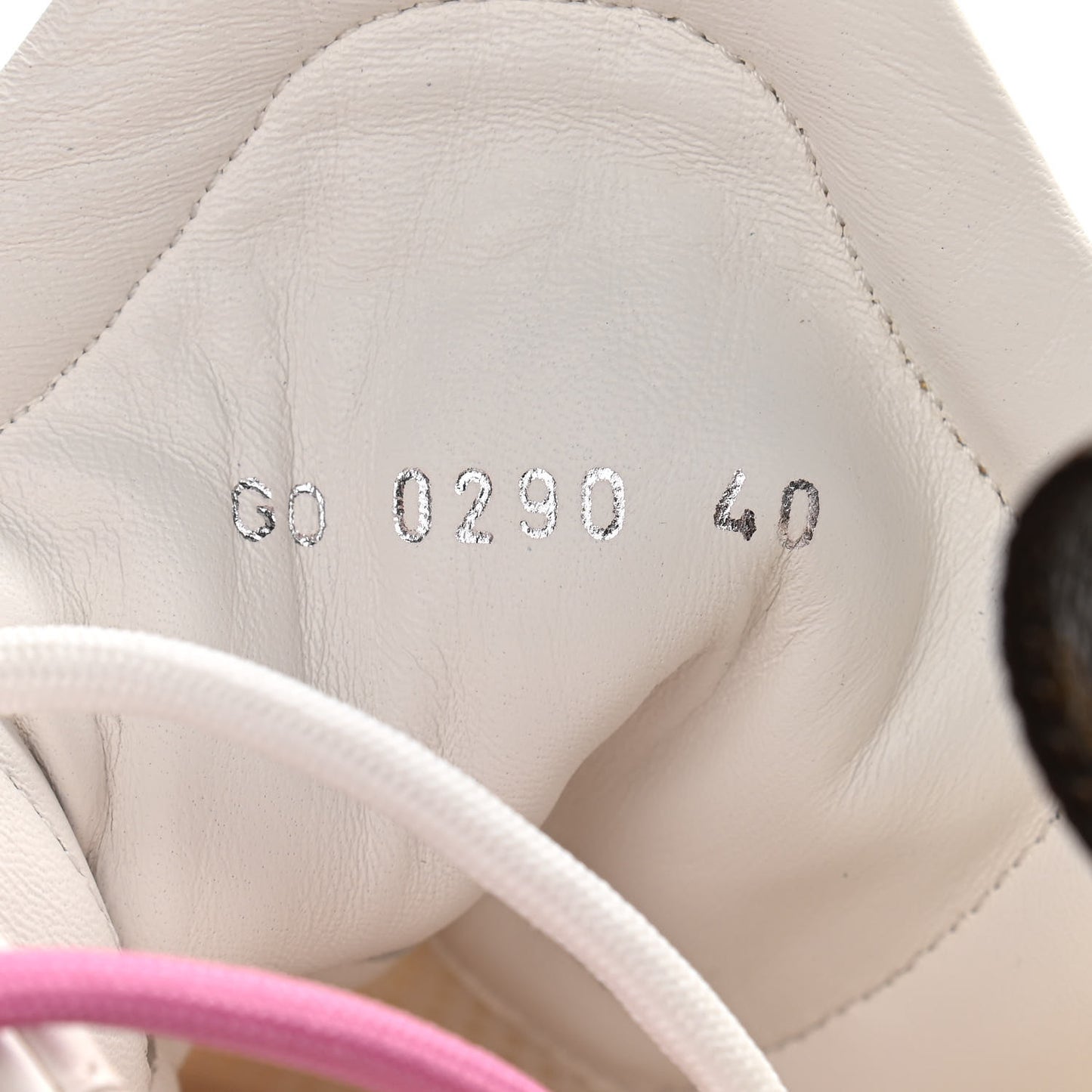 Calfskin Technical Nylon LV Archlight Sneakers 40 White Pink Yellow