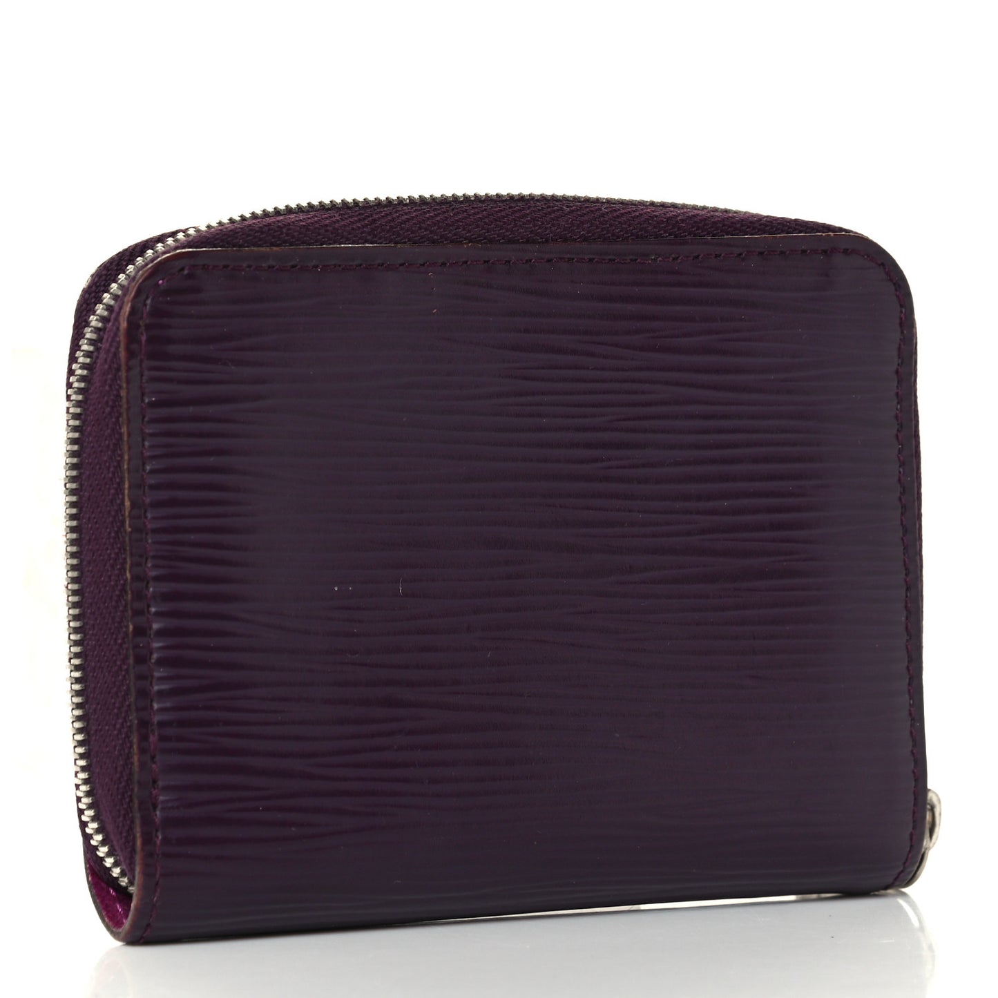 Epi Zippy Coin Purse Cassis
