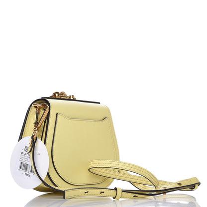 Chloe Calfskin Suede Small Nile Bracelet Bag Lemonade 3 of 7