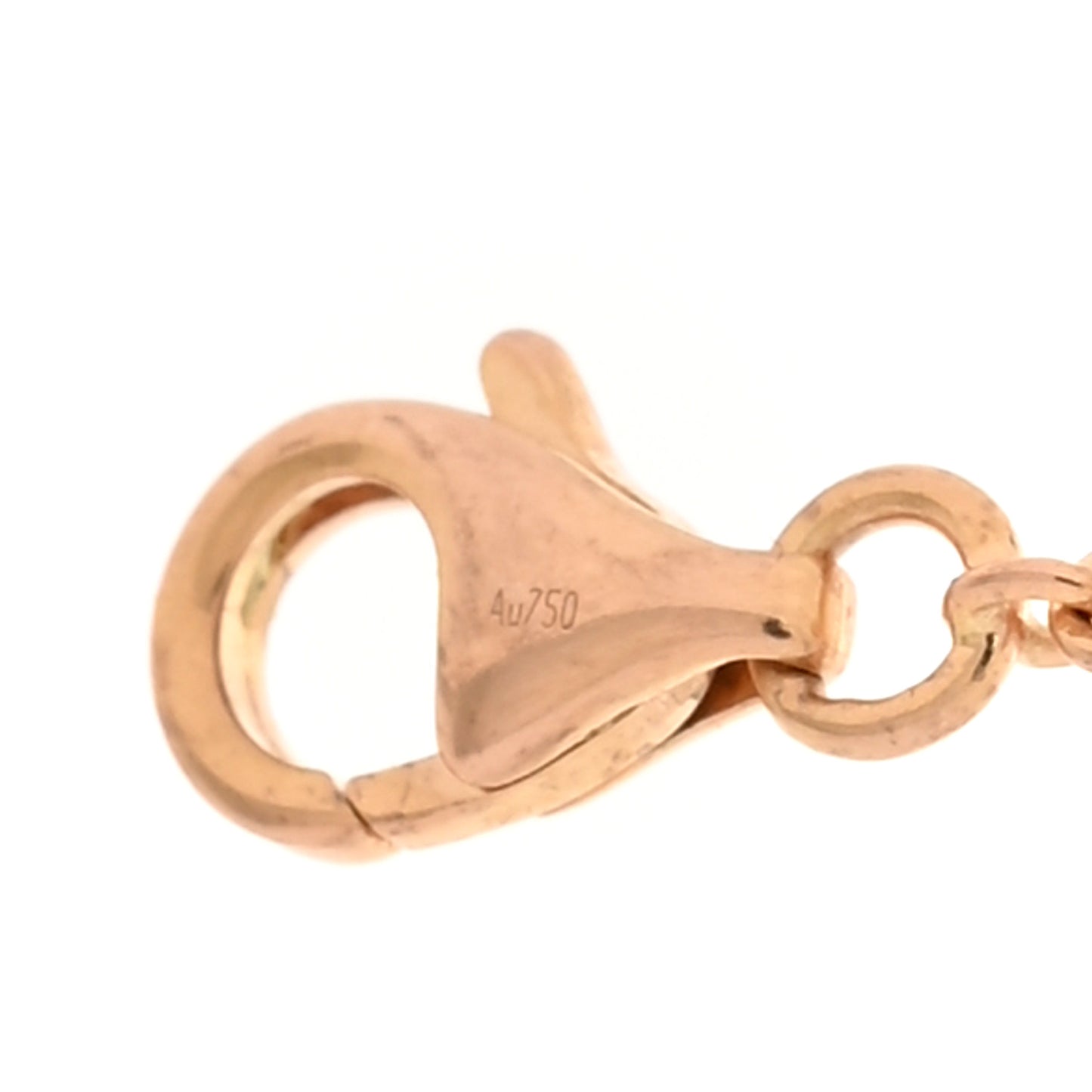 18K Pink Gold Interlocking LOVE Bracelet