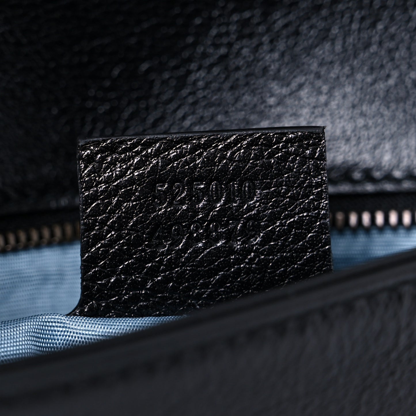 Calfskin Crystal GG Broadway Envelope Clutch Black