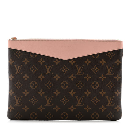 Louis Vuitton Monogram Daily Pouch Rose Poudre 1 of 11
