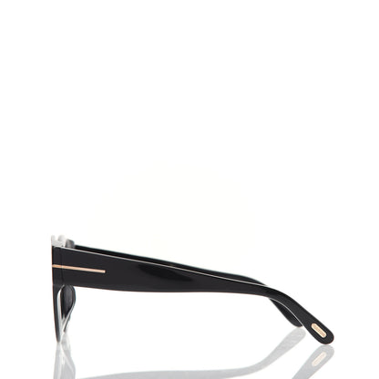 Tom Ford Slater Cat Eye Sunglasses TF658 Black 3 of 8