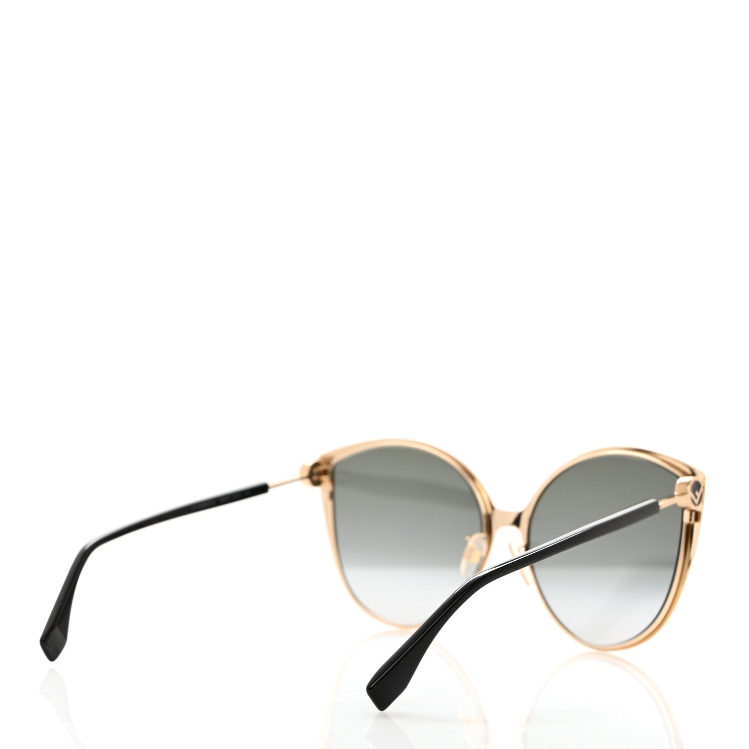 Fendi Cat Eye F is Fendi Sunglasses FF 0395/F/S Black 4 of 7