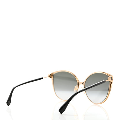 Fendi Cat Eye F is Fendi Sunglasses FF 0395/F/S Black 4 of 7