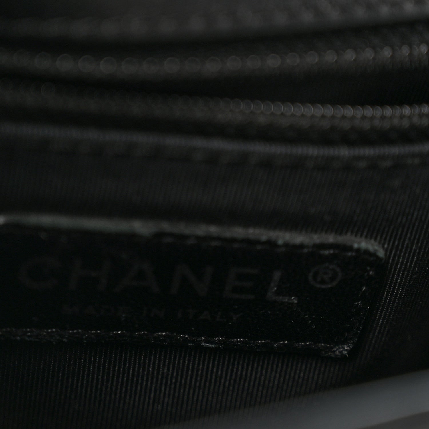 Chanel Patent Calfskin Quilted New Medium Plexiglass Boy Flap Black 6 of 13