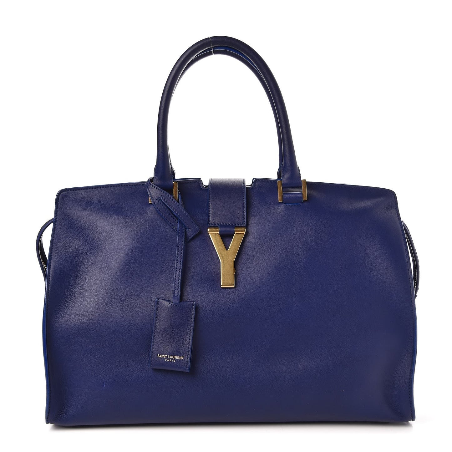 Calfskin Medium Classic Y Cabas Navy
