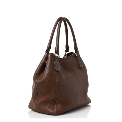 Prada Vitello Daino Hobo Bruciato 3 of 13