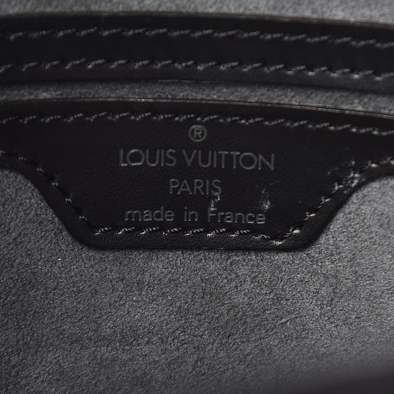 Louis Vuitton Epi Saint Jacques PM Black 6 of 9