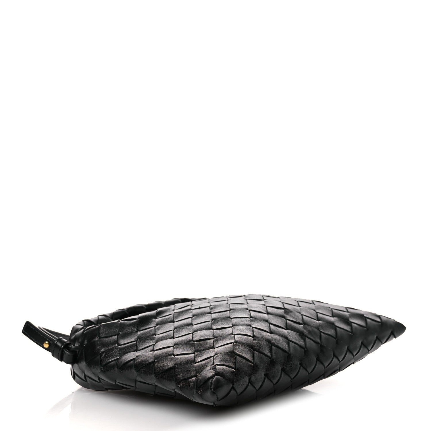 Bottega Veneta Calfskin Intrecciato Mini Hop Black 4 of 11