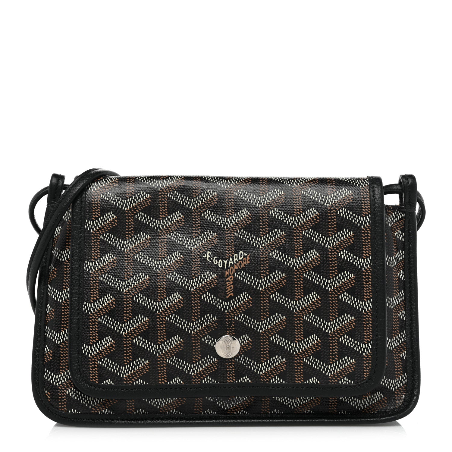Goyard Goyardine Plumet Wallet Clutch Black 1 of 12