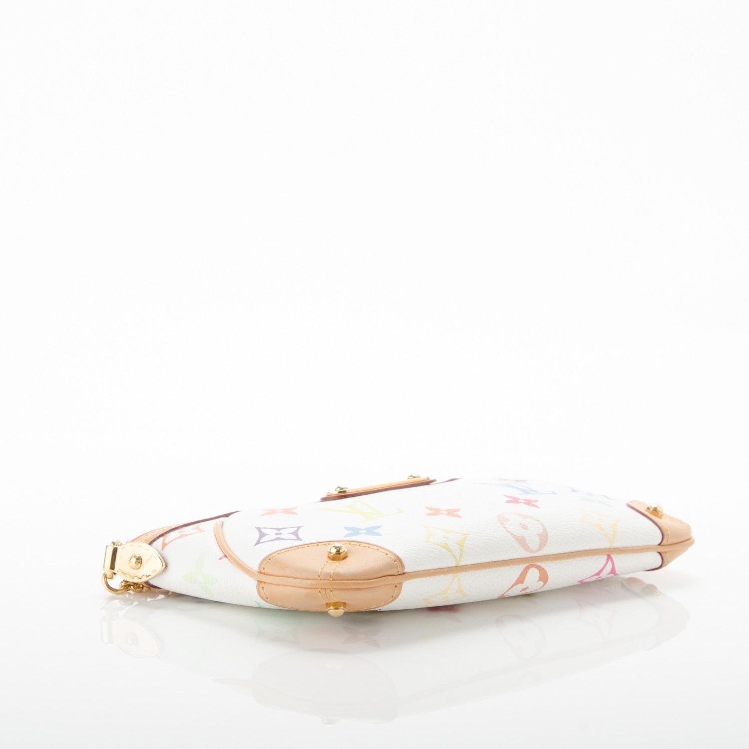 Louis Vuitton Monogram Multicolor Pochette Milla MM White 4 of 7