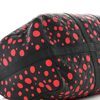 Louis Vuitton LV X YK Taurillon Monogram Keepall Bandouliere 50 Black Red 8 of 9