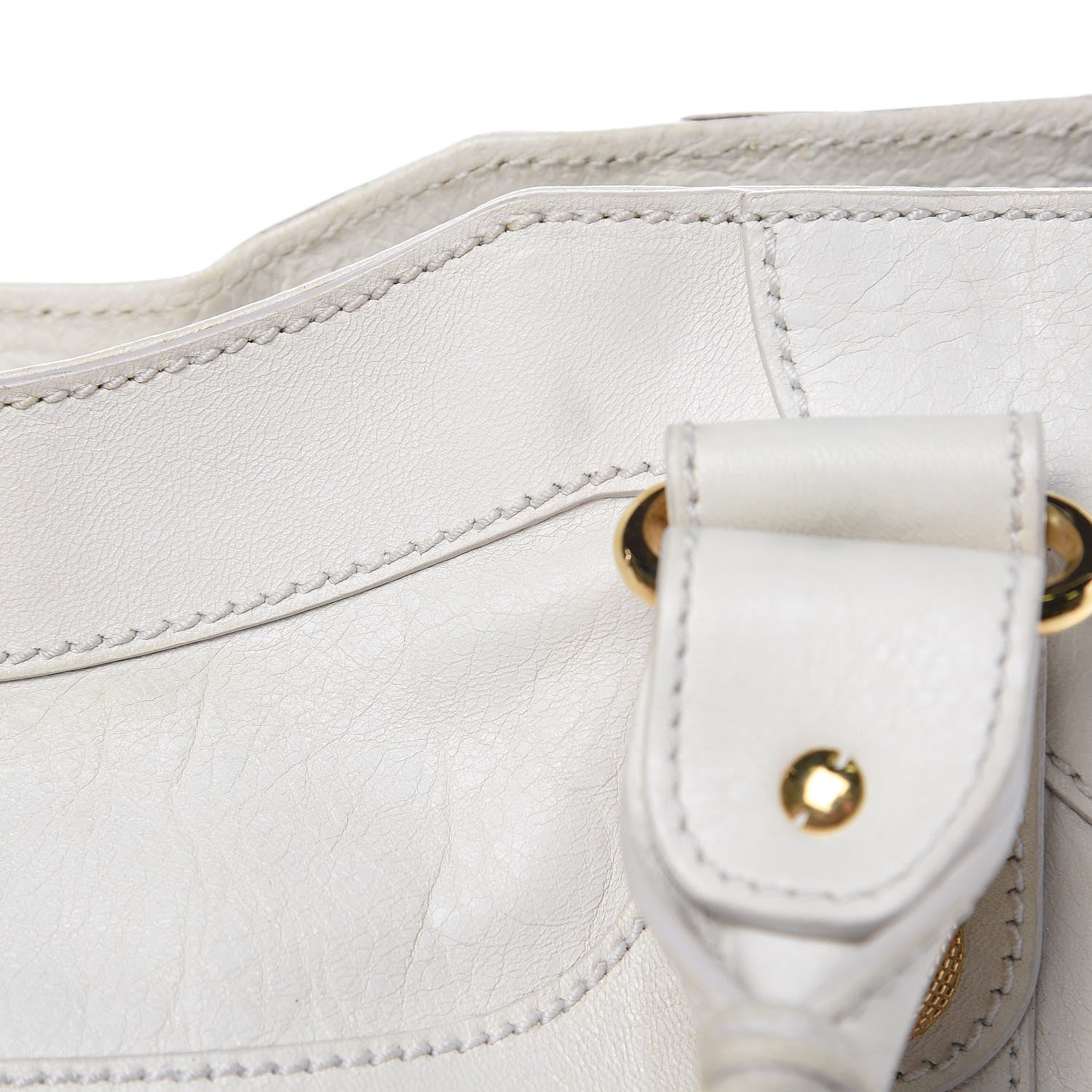 Balenciaga Agneau Giant 21 Gold Hardware City White Light 14 of 18