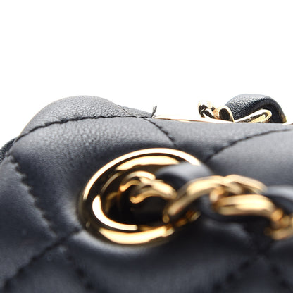 Chanel Calfskin Quilted Mini Urban Spirit Backpack Black 10 of 10