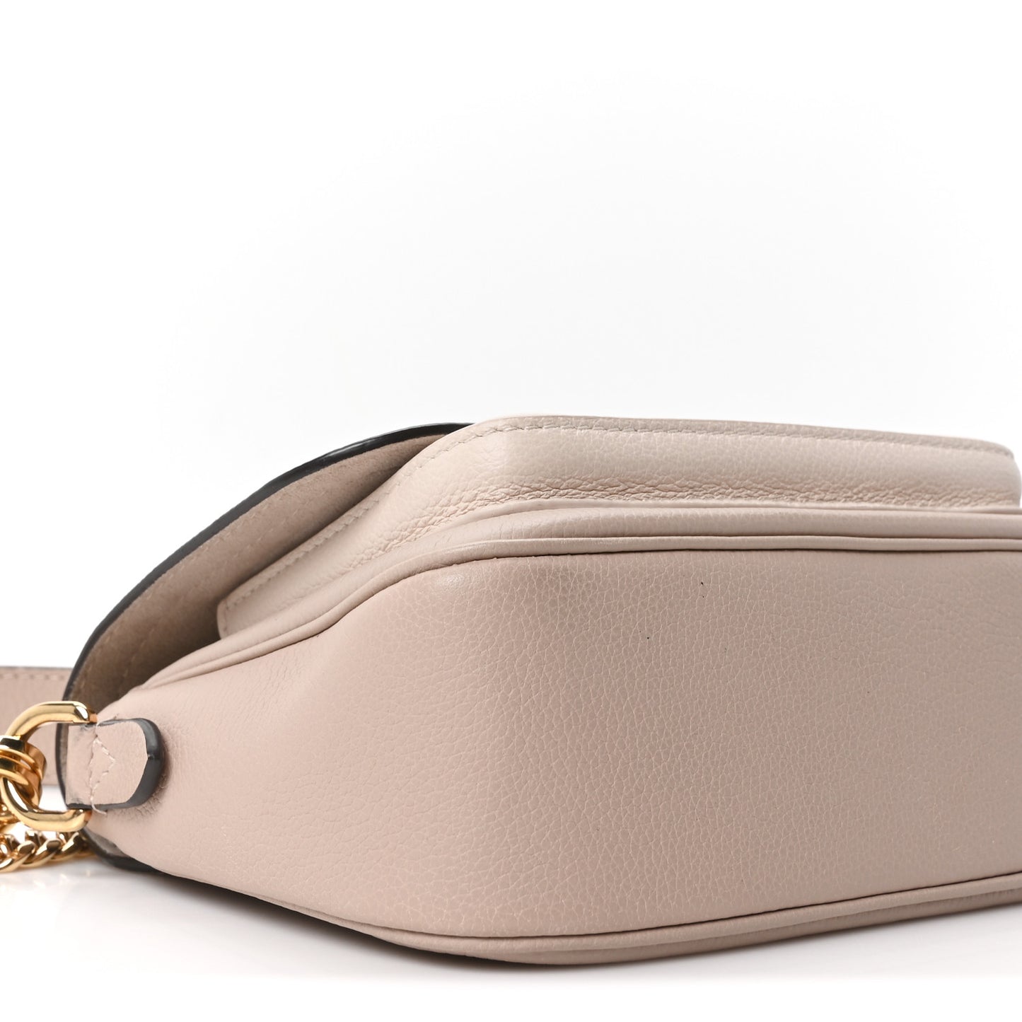 Grained Calfskin Lockme Tender Greige