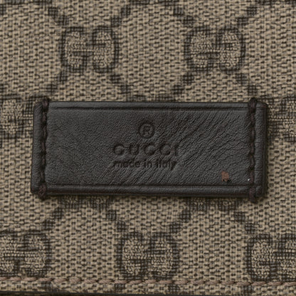 Gucci GG Plus Monogram Messenger Diaper Bag Dark Brown 11 of 14