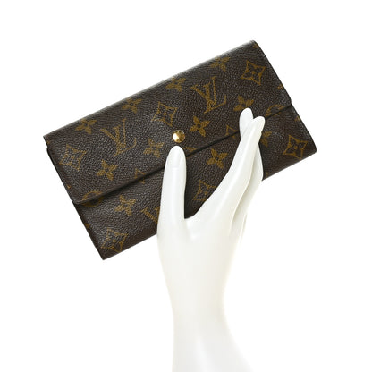 Louis Vuitton Monogram Porte Tresor International Wallet 2 of 9