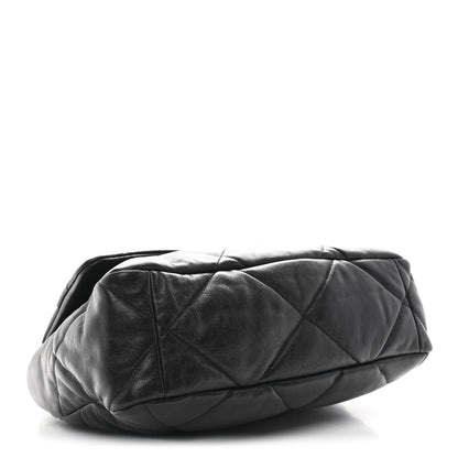 Chanel Lambskin Quilted Large Chanel 19 Flap Black 4 of 10