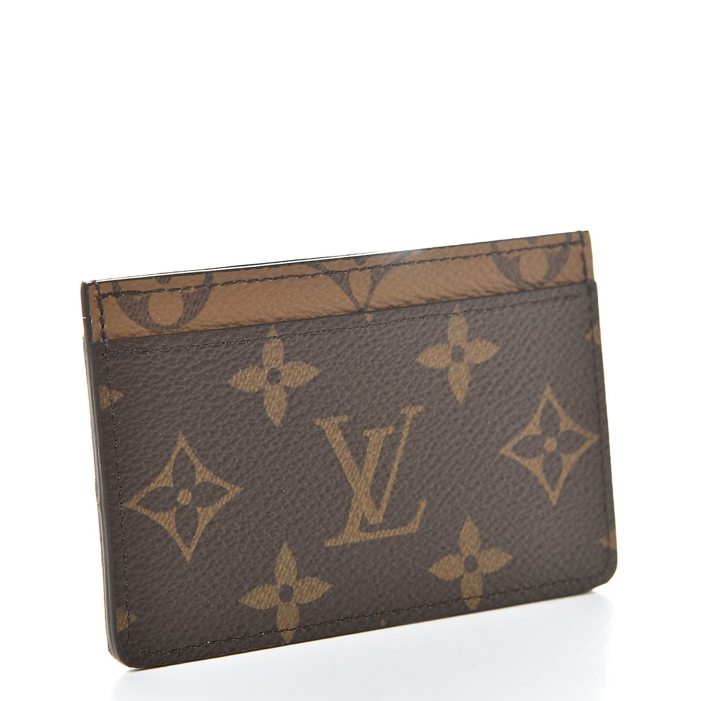 Reverse Monogram Card Holder